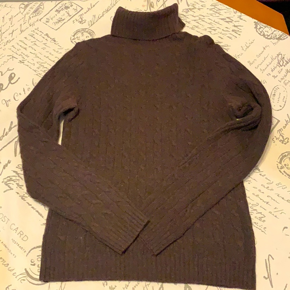 J. Crew cable knit sweater